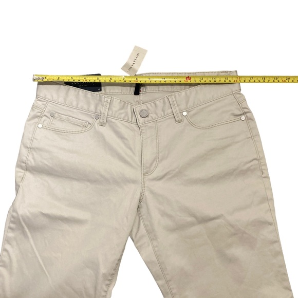 Ann Taylor denim pants Moderm boot Size 8 beige - Picture 15 of 16